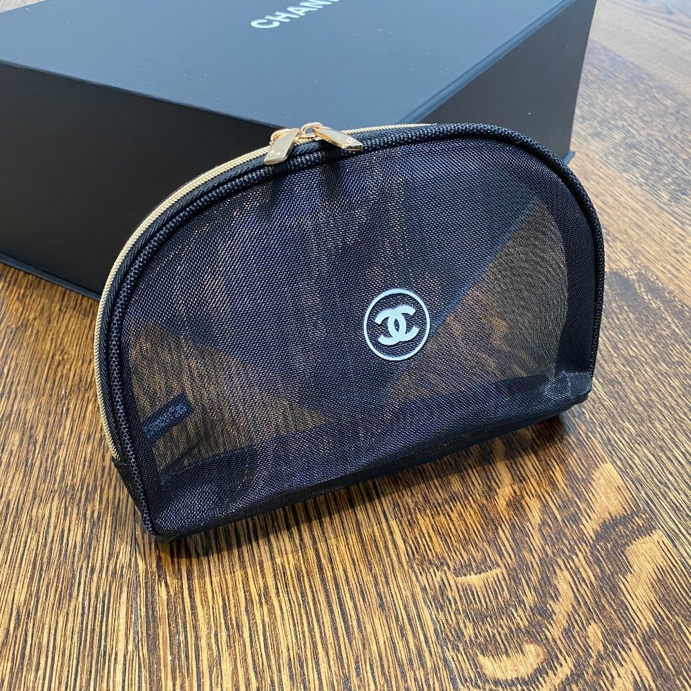 Chanel Beauty Cosmetic Makeup Bag